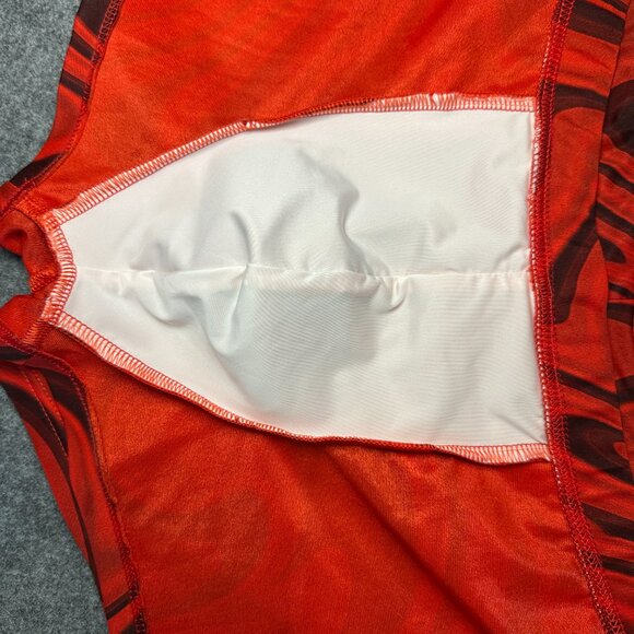 Tribe Men’s Swim Shorts – Size 3XL – Red Swirl Print - Picture 10 of 12